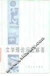 文学理论问题解答 封面