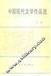 中国现代文学作品选 封面