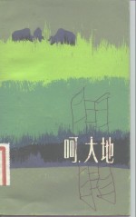 呵，大地 封面