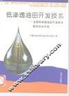 低渗透油田开发技术  全国低渗透油田开发技术座谈会论文选 封面