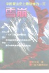雪崩  中国登山史上最悲惨的一页 封面