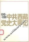 中共西藏党史大事记  1949-1966 封面
