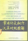 常用针灸取穴汉英对照图解 封面