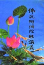 佛说阿弥陀经讲义  《圆瑛法汇》 封面