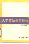 大专英语课程训练 封面