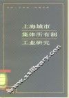 上海城市集体所有制工业研究 封面