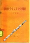 中国社会主义工业化问题 封面