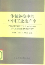 体制转换中的中国工业生产率 封面