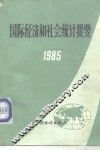 国际经济和社会统计提要  1985 封面