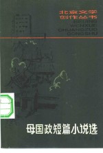 母国政短篇小说选 封面