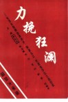 力挽狂澜  毛泽东指挥四渡赤水、南渡乌江、抢渡金沙江之战纪实 封面