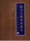 杨式太极拳术述真 封面