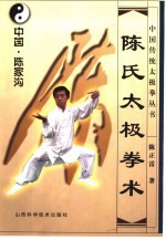 陈氏太极拳术 封面