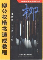 柳公权楷书速成教程 封面