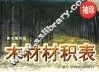 袖珍木材材积表 封面