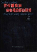 性传播疾病病征处治彩色图谱 封面