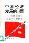 中国经济发展的Ｂ面 经济发展与民族利益的整合 封面