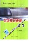 初中知识表解  数学 封面