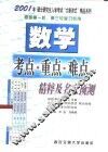数学考点·重点·难点精粹及名家预测 封面