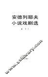 安德列耶夫小说戏剧选 封面