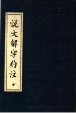 说文解字约注  中  10-20卷 封面