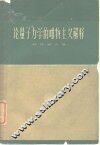论量子力学的唯物主义解释 封面