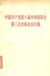 中国共产党第十届中央委员会第三次全体会议公报  1977年7月21日通过 封面