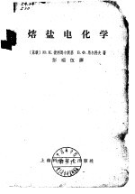 溶盐电化学 封面