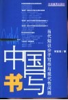 中国书写  当代知识分子写作与现代性问题 封面