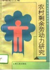 农村剩余劳动力研究 封面