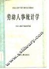 劳动人事统计学 封面