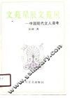 文苑星辰文苑风  中国现代文人漫考 封面