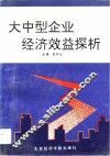 大中型企业经济效益探析 封面