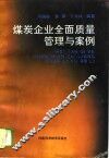 煤炭企业全面质量管理与案例 封面