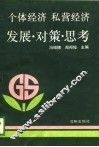 个体经济私营经济发展·对策·思考 封面