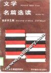 文学名篇选读 封面