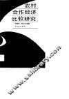 农村合作经济比较研究 封面