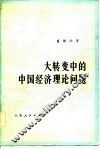 大转变中的中国经济理论问题 封面