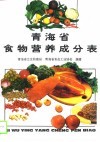 青海省食物营养成分表 封面