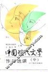 中国现代文学作品选读  中 封面