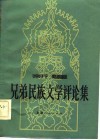 新疆兄弟民族文学评论集 封面
