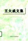王大成文集 封面