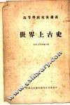 高等学校交流讲羲  世界上古史 封面