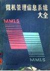 微机管理信息系统大全  1  微机信息管理基础及工具软件 封面