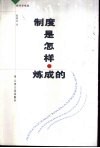 制度是怎样炼成的 封面