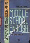 初中英语基础知识训练 封面