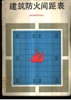 建筑防火间距表 封面