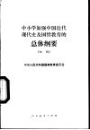 中小学加强中国近代现代史及国情教育的总体纲要  初稿 封面