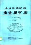 浅成低温热液贵金属矿床 封面
