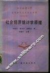 社会经济统计学原理 封面
